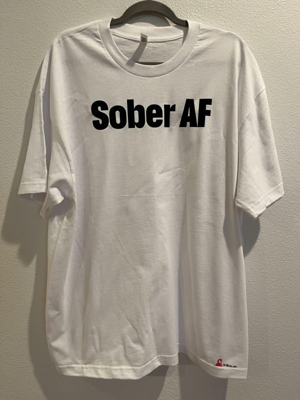 Sober AF Custom Cotton T-Shirt